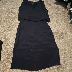 Kobi Halperin Midnight Blue Midi Dress